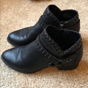 Madden Girl Black Booties